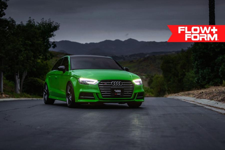  Audi S3 Sedan on HRE Wheels (FF11) 2019 года  (фото 2 из 10)
